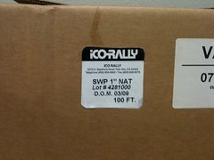 ICO RALLY SWP-1″ Spiral Wrap Tubing – Polyethylene (natural) 100 ft