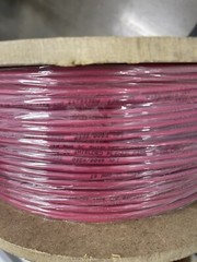 18AWG Solid Bare Copper 2 Conductor Shielded Plenum Red, Fire Alarm Cable 1000′