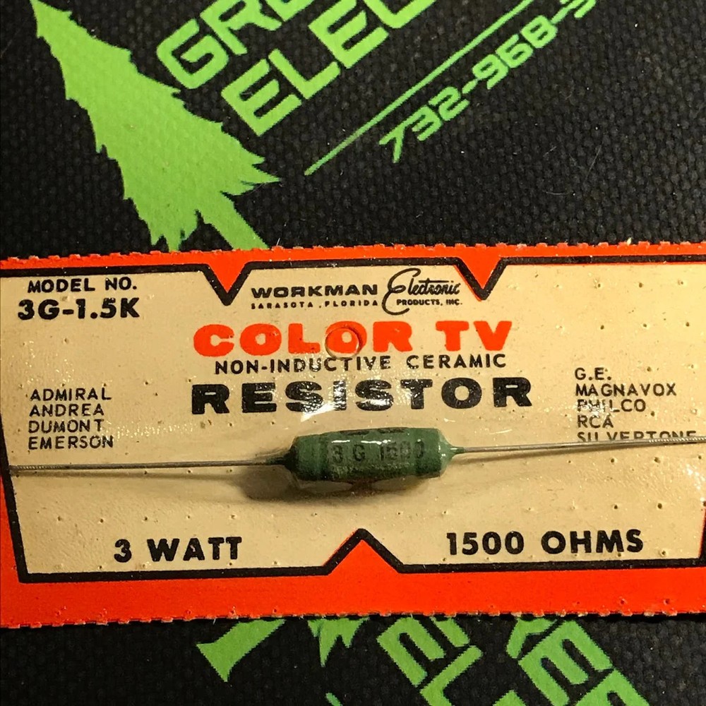 3G-1.5K – WORKMAN – 3W 1500 OHM RESISTOR