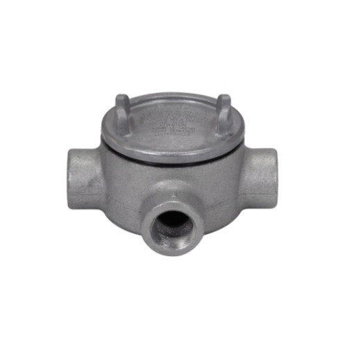 Crouse-Hinds GUAT16, Rigid Conduit Outlet Box And Cover, 1/2″, 1 PC