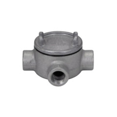 Crouse-Hinds GUAT16, Rigid Conduit Outlet Box And Cover, 1/2″, 1 PC