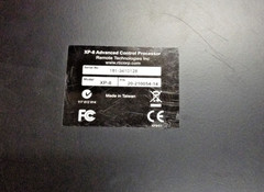 RTI XP-8 Advanced Control Processor With Power Supply/RJ45 to DB9 Serial Adapter