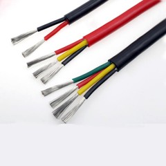 2 Core Silicone Wire Cable Tinned Copper Soldering Iron Station High Temperat