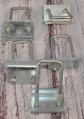 Lot of 5 Fastenal 48851 Strut Beam Clamp 2-7/16 to 3-1/4″ Jaw 1200 Lb Cap. NOB
