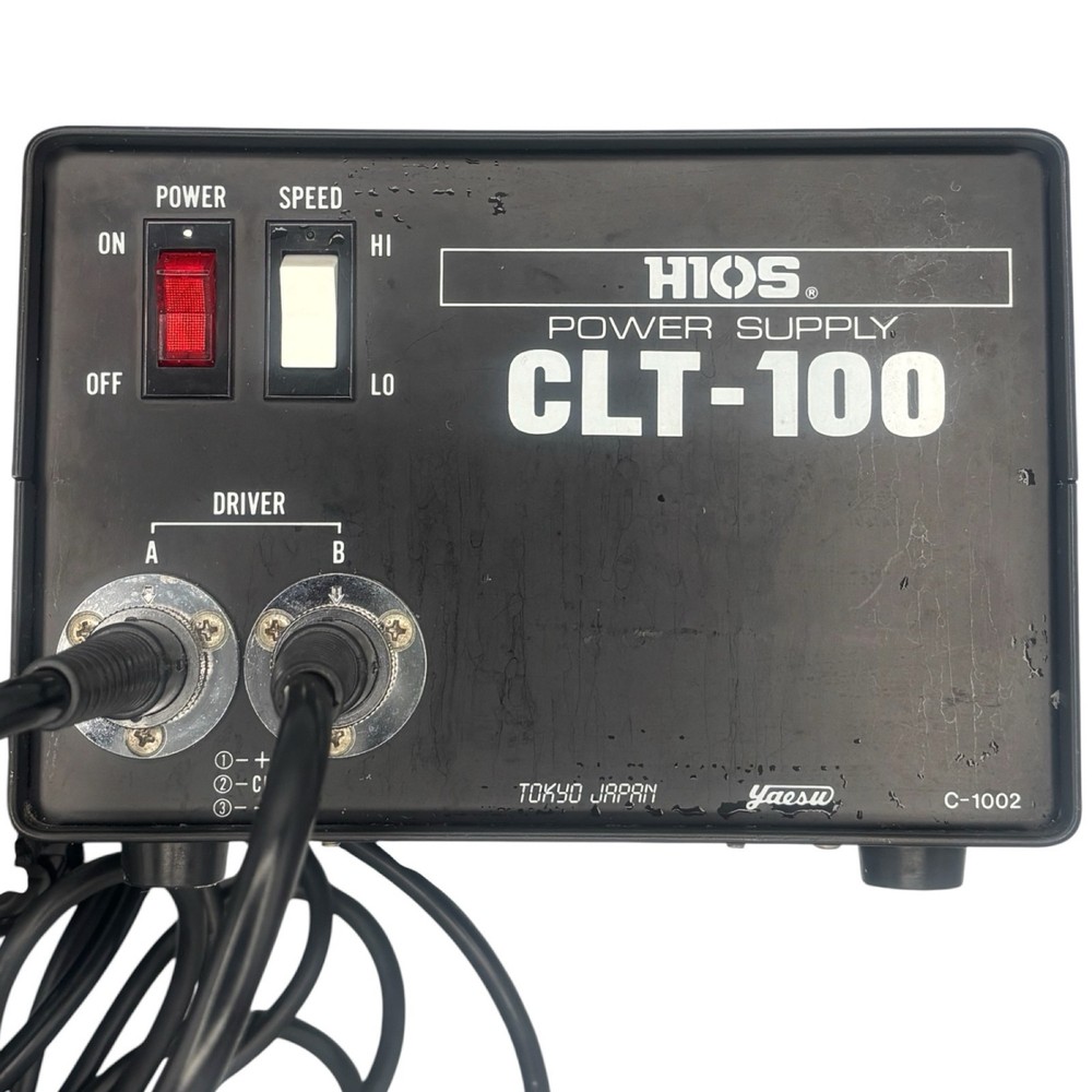 ASG HIOS Dual Electric Torque Screwdriver Set with CLT-100 Piwer Supply Tested
