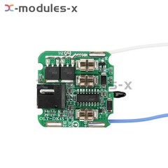4S 16.8V 30A 18650 Li-ion Battery Protection Board BMS Dual MOS for Power Tools