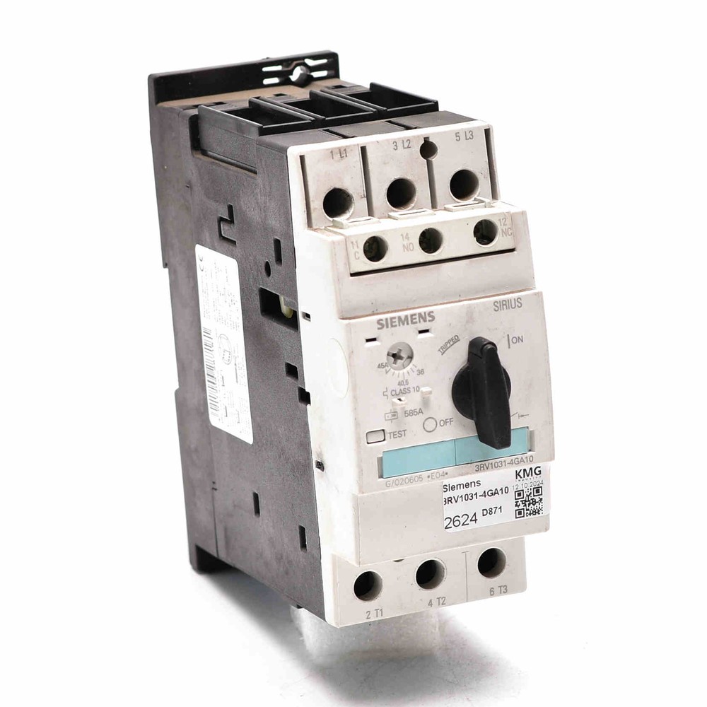Siemens Sirius Motor Circuit Breaker 3RV1031-4GA10 3RV1 031-4GA10 -used-