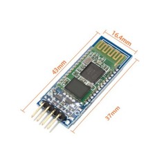 2Pcs HC-05 Wireless Bluetooth RF Transceiver Module anti-reverse For Arduino
