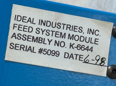LOT OF 2 USED Ideal Industries K-6644 Feed System Module