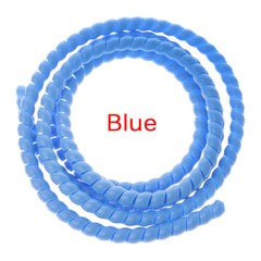 1m Spiral Wire Organizer Wrap Tube Flame retardant Cable Casing SleevYJUSH=t=