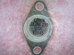 JANTX2N6299 Micro Semi 80V, 8A, PNP Darlington Transistor Metal Can 3-Pin TO-66