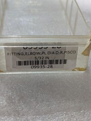 Pisco Push-Connect Male Elbow Fitting 5/32 In Tube Pneumatic Industrial 11/ORDER
