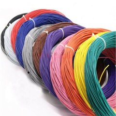 Yellow Equipment Wire DIY Electrical Wire Flexible Cable UL1015 8/10/12~24AWG