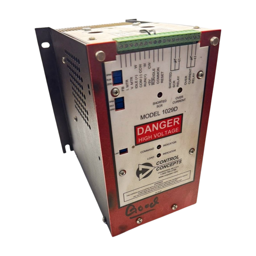 Control Concepts 1029D-V-208V-160A-R4/20mA-IPOT Power Controller, 208V, 160A