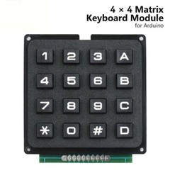 2PCS 4 x 4 Matrix Array 16 Keys 4*4 Switch Keypad Keyboard Module for