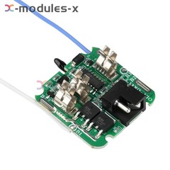 4S 16.8V 30A 18650 Li-ion Battery Protection Board BMS Dual MOS for Power Tools