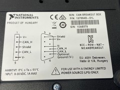 National Instruments 197864B-01L CAN Breakout Box 8-30VDC