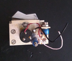Zoom switch that was used on a video camera in late ’70s