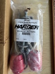 Harger Universal Copper Ground Bar 1/4x4x20 GBO14420M GBUKIT Busbar Mount