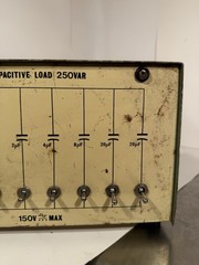 Electrolab EC626-20 Capacitive Load 250VAR | UNTESTED SOLD AS IS FOR PARTS
