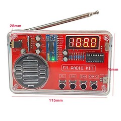 150Hz-20KHz DIY FM Radio Electronic Kit Adjustable Frequency Soldering Project