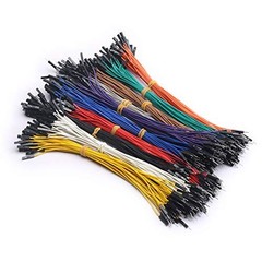 Multicolored 50Pin Jumper Wire Ribbon Cables 20cm Male to Female – 50PCS for Ard