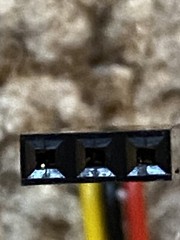 2Pcs 3Pin 26AWG Female to Female 28 Inches 2.54mm Dupont Jumper Wire Cable