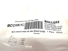 Balluff BCC0K1C High Performance Welding Cable BCC W415-W424-3A-304-NW44T2-020