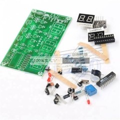 12V Digital Clock DIY Kit 6 Bits C51 AT89C2051 Chip Electronic Alarm Clock Kit