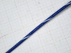 Southwire #16awg 26x30T Boat Cable Hook-Up Wire Dark Blue w/White Spiral /100ft