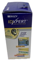 BRADY IDXPERT Black on Yellow Labeling Cartridge XPS-187-CONT-YL-BK .187” Dia 8