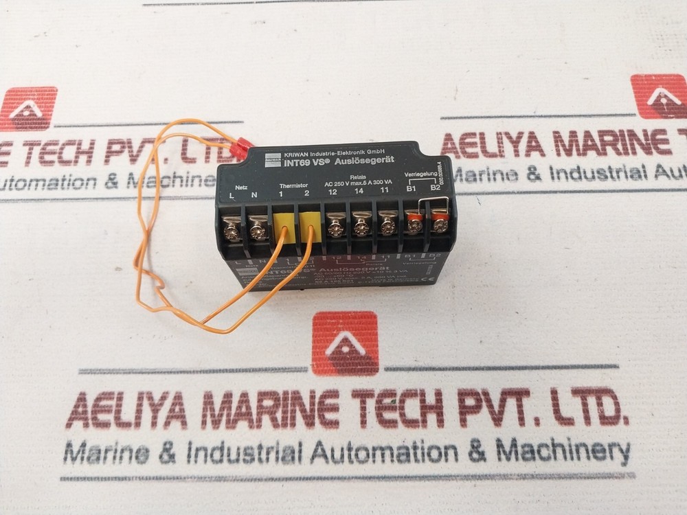 Kriwan INT69 VS Motor Protection Module 50/60Hz with Frolyt Axial Capacitor