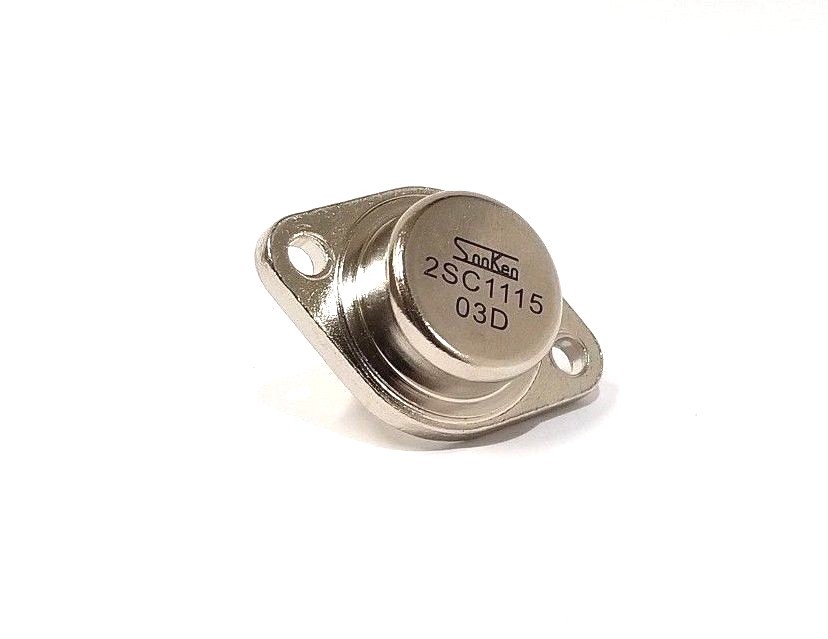 2SC1115 Sanken TO3 NPN Power Transistors Equiv: NTE280 ECG280 | FREE US Shipping