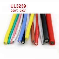 22AWG 0.31mm² Flexible Silicone Wire Cable , HIGH TMPE 200℃, 3KV High Voltage