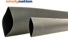 25 FT 25′ Feet BLACK 3/8″ 3/8 inch Polyolefin 2:1 Heat Shrink Tubing