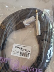 Microphone Cables STELLAR LABS model 24-16215 1/4 TRS male connector XLR Female