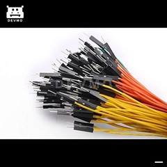 Multicolored 50Pin Jumper Wire Ribbon Cables 20cm Male to Female – 50PCS for Ard