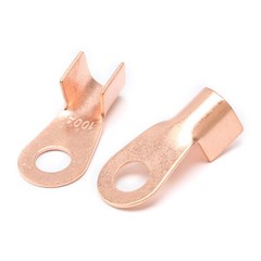 Copper Nose Wire Ring Crimp Terminals Cable Grommets Connectors 30/60/100/150A