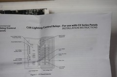 HUBBELL CXR2N CX LIGHTING CONTROL LATCHING RELAY, 20-AMP, 120/277-VAC