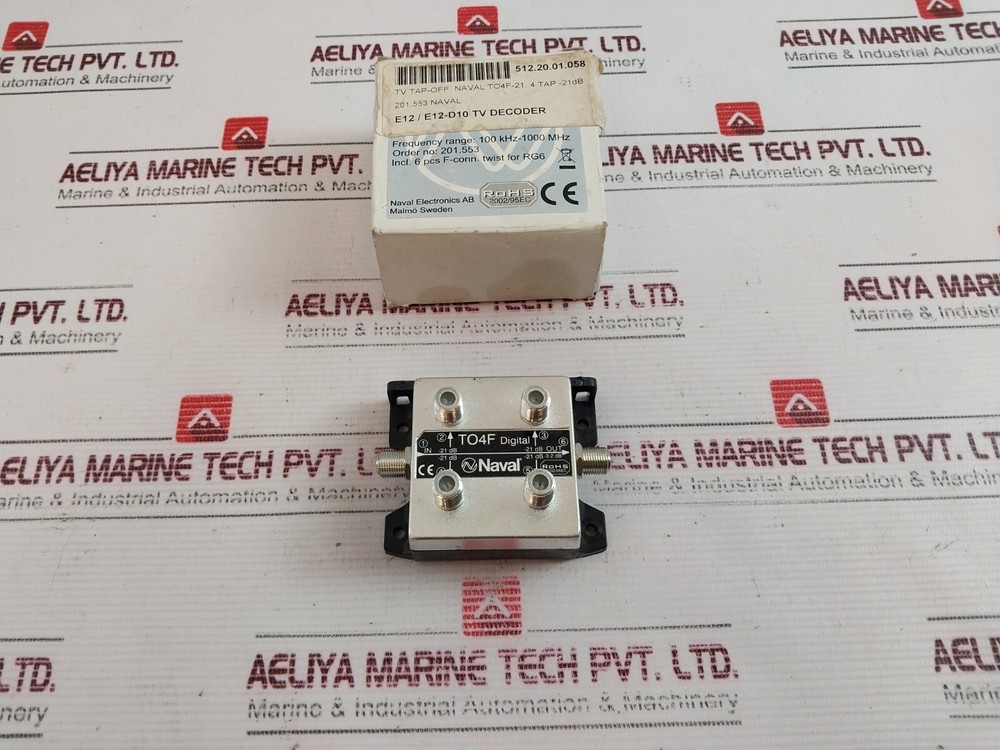 NAVAL ELECTRONICS TO4F-21 Splitter 100 KHZ-1000 MHZ