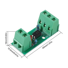 6Pcs PC817 1 Channel Optocoupler Isolation Module 1CH Optocoupler PC817 3-5V 12V
