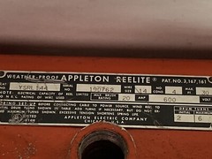 Appleton Reelite,YSRL144,Wire Reel Assembly