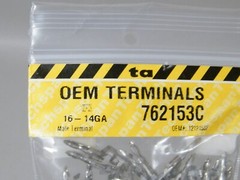 TA TECHSPAN OEM TERMINALS 762153C 16-14 GA 12124582 100 COUNT NIB