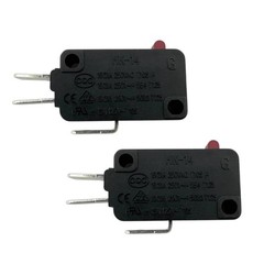 2x Weipeng HK-14 Red Micro Limit Switch 3 Pins 16A 250VAC