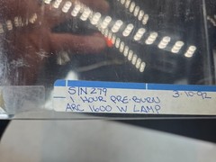 ARC HXSA-1600 High pressure mercury arc lamp in packaging