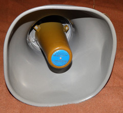 Atlas Sound Soundolier PA speaker model AP-15 8 Ohm 15 watt Grey Works Great!
