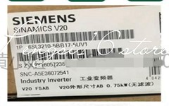 1x 1P6SL3210-5BB17-5UV1 V20 Industrial Inverter 0.75KW