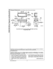 Fairchild, CD4511BCN, 7 Segment LED Driver, PDIP-16 (6 Pieces)