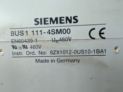 Siemens Sentron 8US1 111-4SM00 Busbar Adapter Used