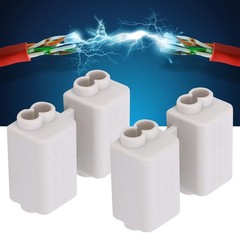 2Pcs High-Power Wiring Splitter Non-Breaking Design Main Function Terminal Block